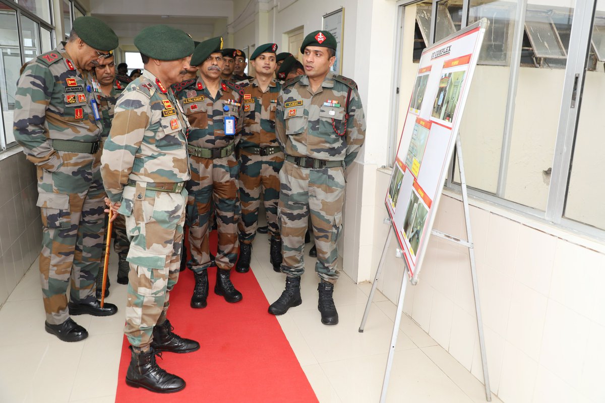 ASSAM RIFLES INAUGURATES OPERATION THEATRE AT ASSAM RIFLES MULTISPECIALITY HOSPITAL, SHILLONG #AssamRifles newly commissioned Operation Theatre (OT) of Assam Rifles MultiSpeciality Hospital, Laitkor, Shillong was inaugurated by Lt Gen P C Nair, PVSM, AVSM, YSM, PhD, DG Assam