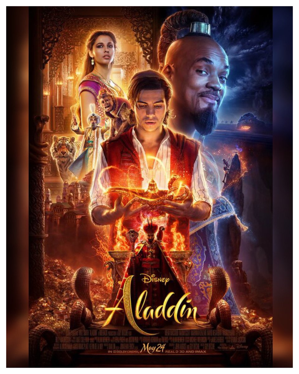 5 Years #Aladdin Starring: #MenaMassoud #WillSmith #NaomiScott #MarwanKenzari #NavidNegahban #AlanTudyk #NasimPedrad #BillyMagnussen #NumanAcar #FrankWelker Directed By: #GuyRitchie 🧞‍♂️ #WreckLeaguePodcast