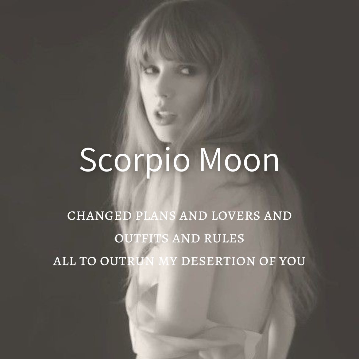 tswiftthreadz's tweet photo. Scorpio https://t.co/F6jVUVbmGC