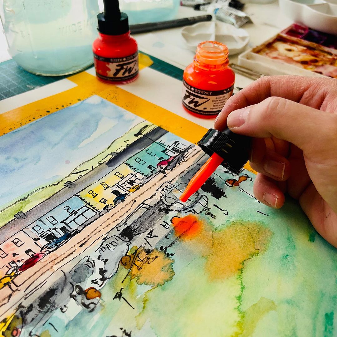 The colours 😍

Image credit: EM Emerson Art

#FWInk #DalerRowney #ArtSupplies #CreativityUnleashed #ExpressYourArt #PaintingPassion #InspiringCreativity #Paintloud #ArtManufacturer