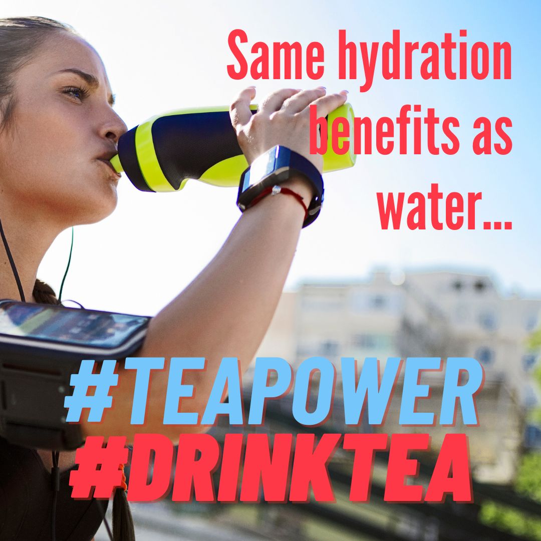 Water is hailed as the holy grail of hydration, but the spotlight is now on tea. Not only is tea hydrating, it’s a whole package of nutrients! #teapower #drinktea #brewcrew #teatime #ITD #ITD2024 #TeaDay