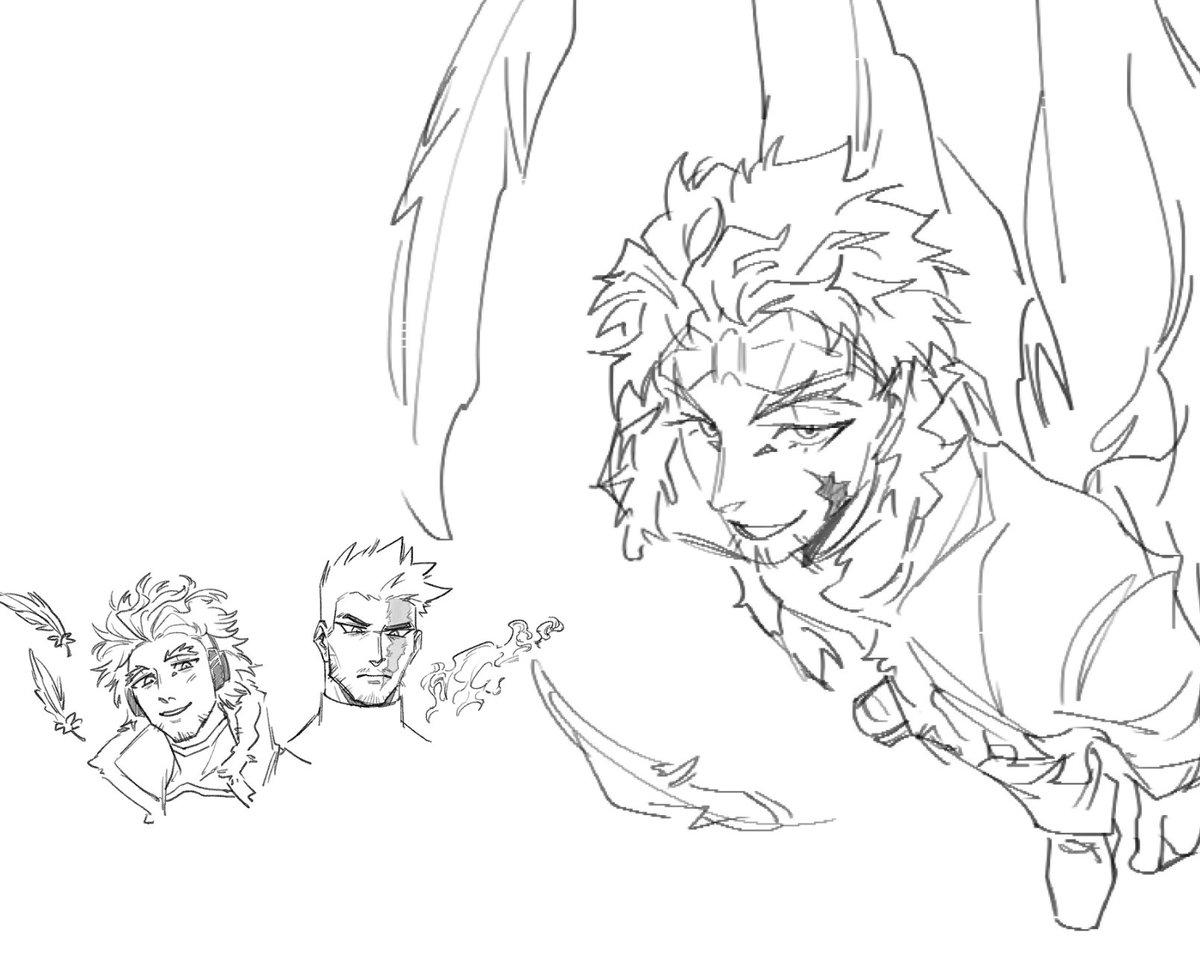 why is this one hawks i drew fucking gigantic