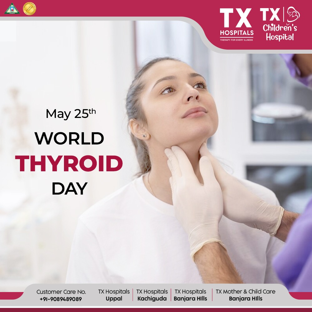 World Thyroid Day: Raise awareness and promote thyroid health today! 🦋 Get informed about prevention and treatment. #WorldThyroidDay #ThyroidAwareness