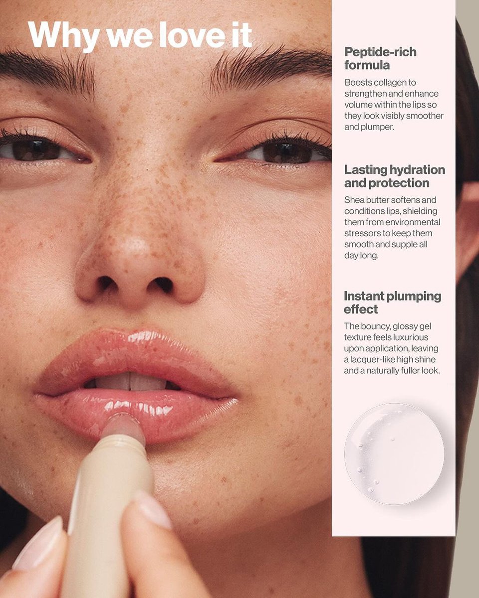 sunniesface's tweet photo. we give you 𝗟𝗶𝗽 𝗚𝗹𝗮𝘇𝗲 — a plumping peptide lip treatment 🧬 it delivers a collagen-boosting blend to transform your lips, revealing a softer, plumper, and smoother appearance instantly and over time

read through the 𝗟𝗶𝗽 𝗚𝗹𝗮𝘇𝗲 DNA 
𝗟𝗶𝗽 𝗚𝗹𝗮𝘇𝗲 coming May 28 https://t.co/pjuUY1OG13