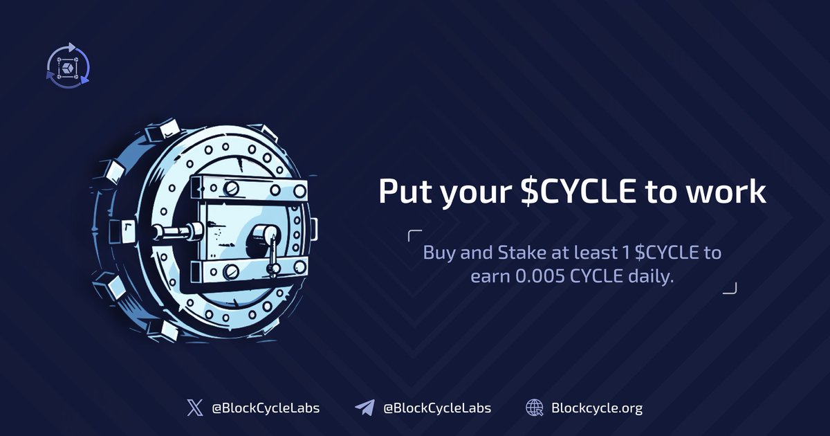 WaltKnowsMoney's tweet photo. Pay attention!!! This is your chance to do this right for a change… #CYCLEUP

https://t.co/tVohdYpiLZ

ALL HOLDERS and STAKERS are receiving rewards by Midnight Daily.

#BlockCycleLabs #ALGO https://t.co/3iOKIG87m7