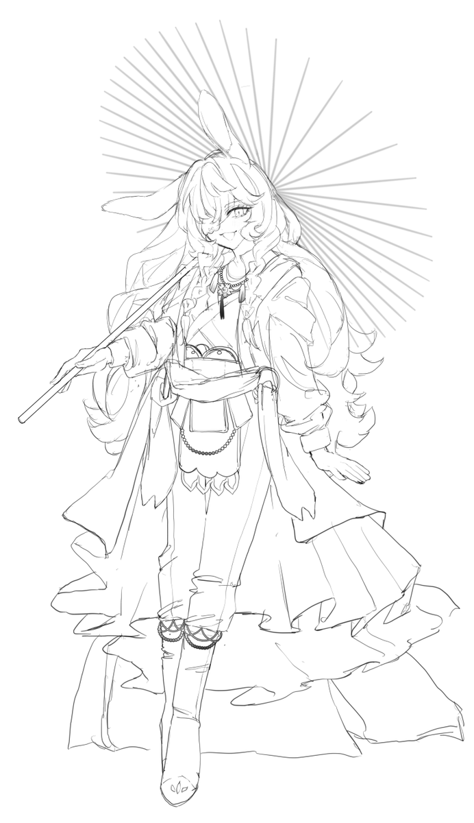 freyjarabbit's tweet photo. 🦋𝘱𝘪𝘤𝘬 𝘢 𝘨𝘰𝘥 𝘢𝘯𝘥 𝘱𝘳𝘢𝘺. 🦋

thank you @/wabu_sanatorium for the beautiful hua cheng inspired new outfit!

what do we think bunbuns... new vibes for 2.0? 🧐

#ENVTuber #VTuber #fureART https://t.co/RWBS44JpCD