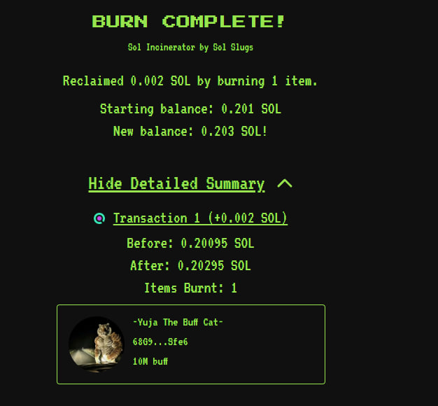 YUJAcoin's tweet photo. https://t.co/JRHcMnnE9E

dev burned another 10m??? https://t.co/RaXXefW6eT