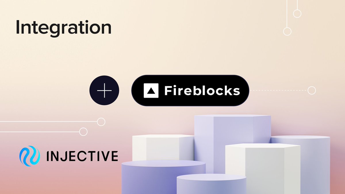 1/ Verdens førende forvalter af digitale aktiver, @FireblocksHQ, har integreret @injective for at fremskynde institutionel adoption.

Nu kan nogle af de største institutioner få direkte adgang til $INJ og problemfrit gå ombord i Injectives økosystem.

Fortsæt med at læse 🧵