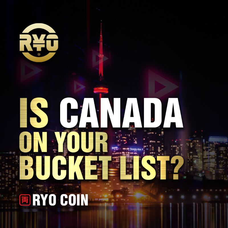 ryodigital's tweet photo. Eager to experience Canada firsthand?
Visit https://t.co/IUmSoLkMax now and discover how you can earn your free travel package to Toronto’s Blockchain Futurist Conference for a limited time during RYO’s Special Global Campaign!
#Futurist24 #RYOGlobal #RYOBond #TorontoJourney