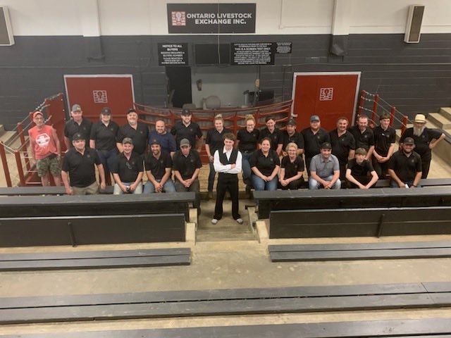 Olex crew for the auctioneer competition today did an amazing job .