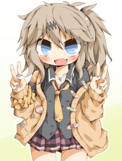 春日部つむぎちゃんを描きました 