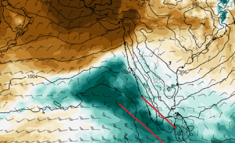 SOUTHWEST MONSOON ONSET DETAILS Friends, appears like the legendary SOUTHWEST MONSOON would set in over Southern Most Kerala on 29th or 30th of May. 1) Somalia Jet stream showing a massive uptick in another 3-4 days. The classical curving surging winds across Indian Ocean and