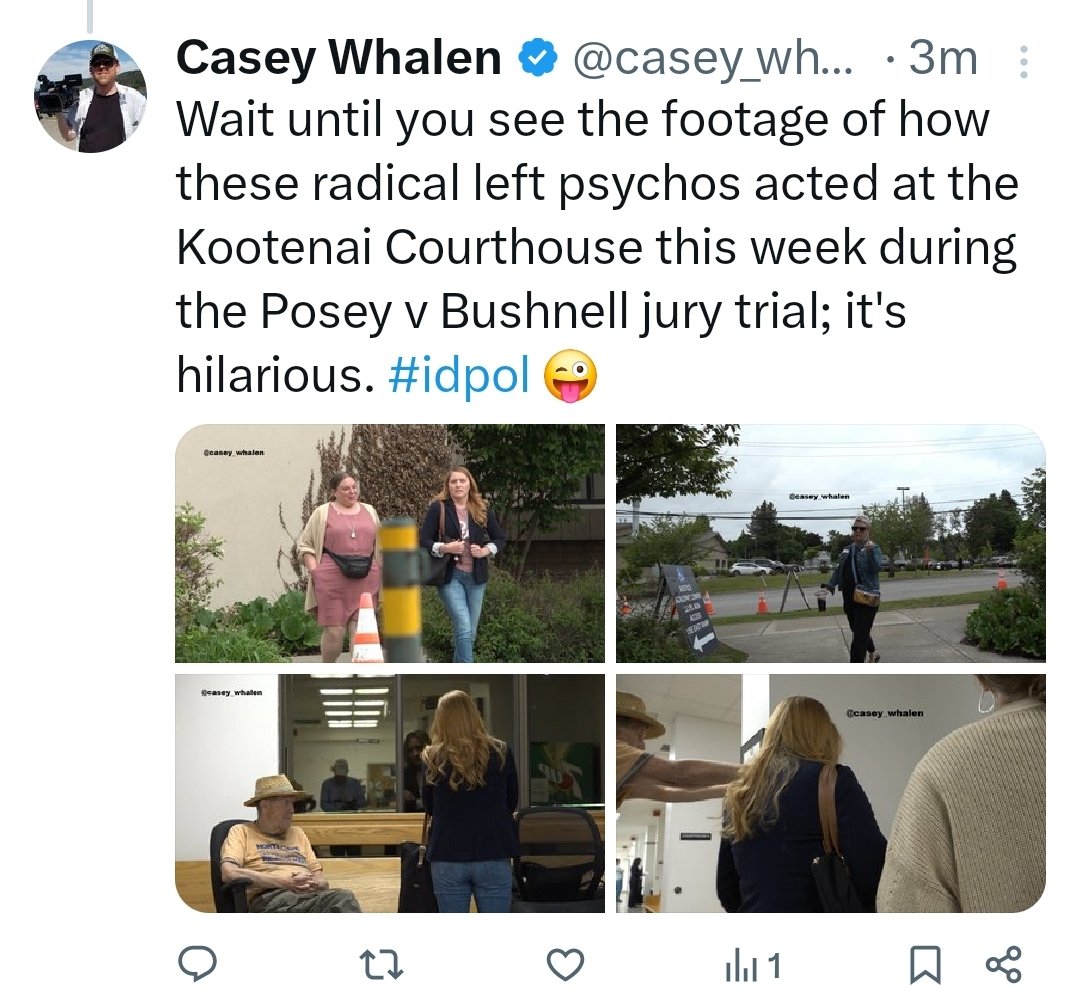 Says the 'journalist' that got reprimanded by the judge numerous times for total lack of decorum. Can't wait to see the footage from the last day... Oh wait... #idgop #republicansareadrag #NoLoveLikeChristianHate #falsewitness #practicewhatyoupreach