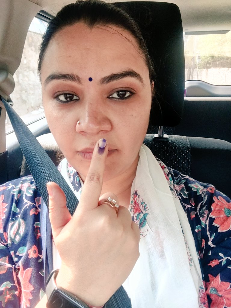 Every voice matters and every vote counts. Do your bit no matter what you're reading or hearing, especially - no matter what they're saying. Vote for democracy.