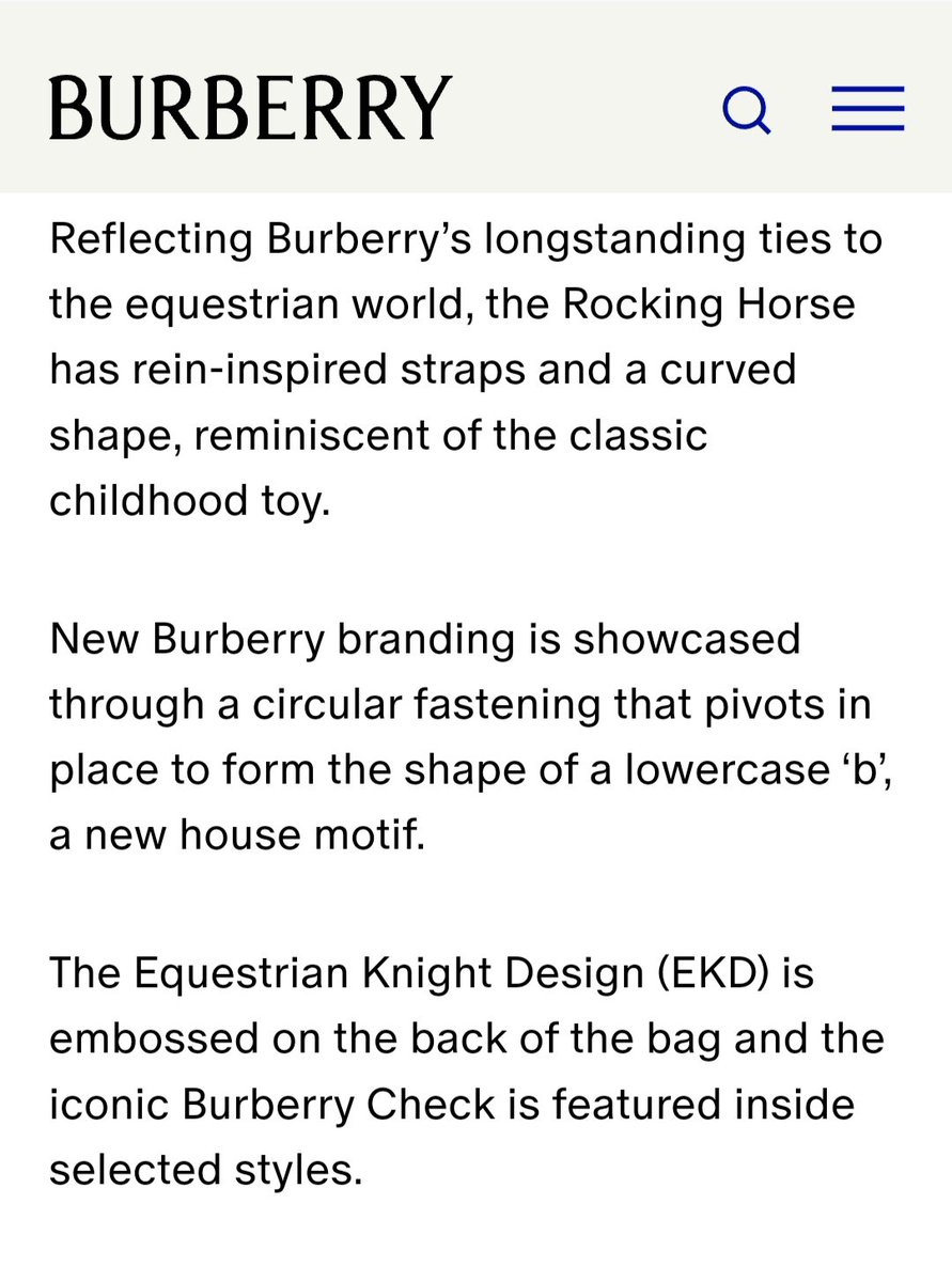 Love the inspiration behind the Rocking Horse and the new house motif 'b'

Burberry Celebrates the Rocking Horse Bag in a New Campaign
burberryplc.com/news/brand/202…

Bright Vachirawit 
#BurberryxBright
@Burberry #Burberry
@bbrightvc #bbrightvc