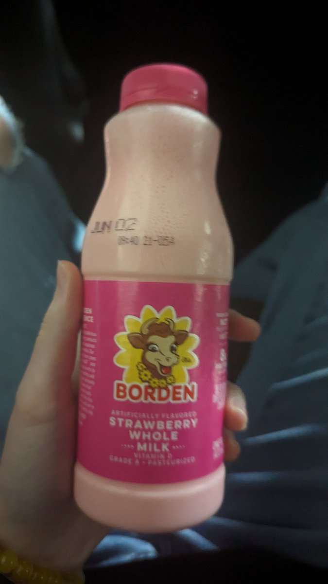 copped the strawby milk