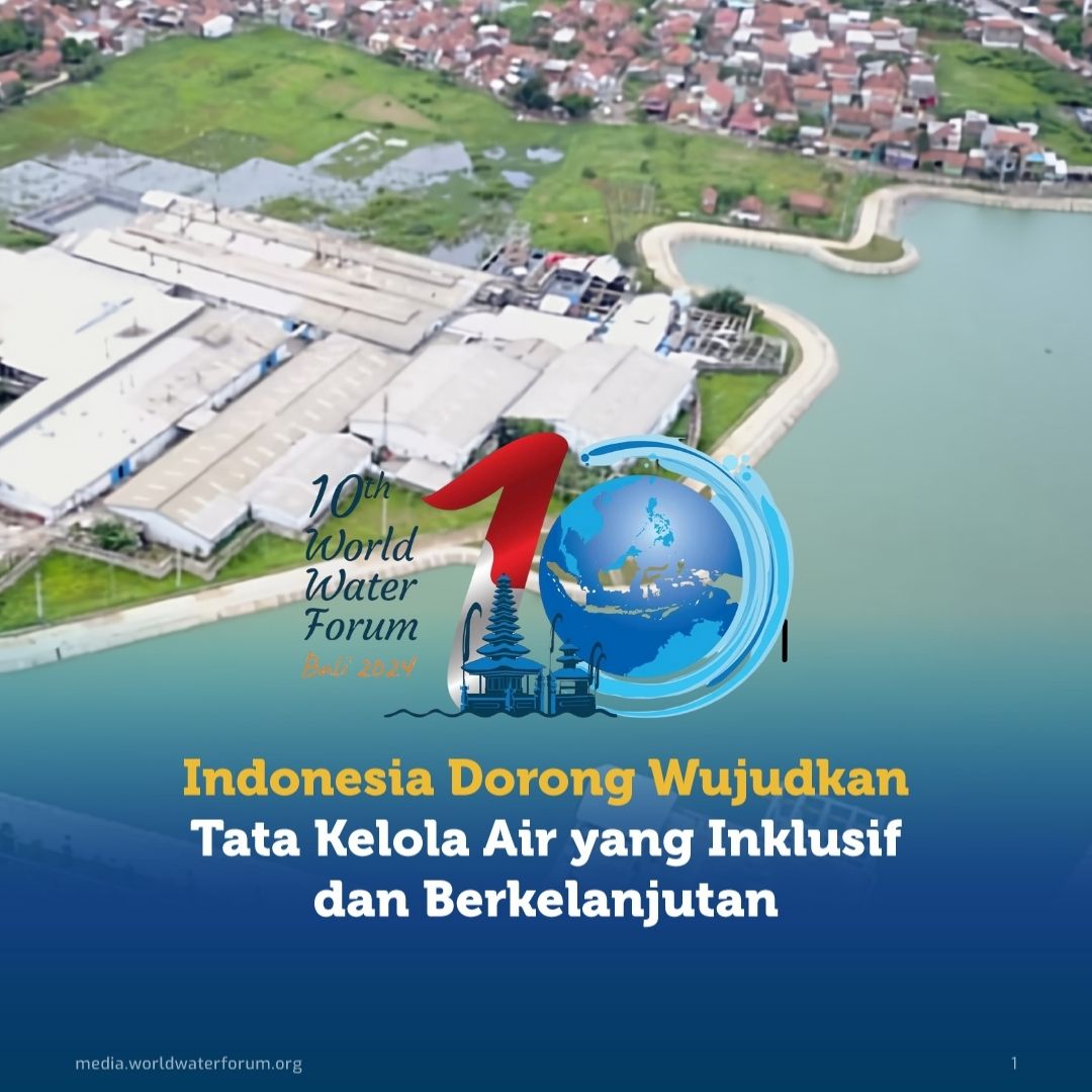 Melalui World Water Forum ke-10 ini, Pemerintah Indonesia dan perwakilan delegasi dari negara yang hadir mempunyai komitmen dalam mendorong pemerataan akses air bersih untuk pulau kecil. #10thWorldWaterForum, #WaterforSharedProsperity, #HydroDiplomacy, #Bali.