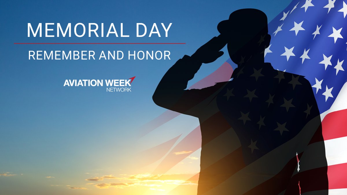 We honor and remember the brave souls who made the ultimate sacrifice for our country!

Their dedication will never be forgotten! 

#AviationWeek #AvWeekEvents #MemorialDay #HonorOurHeroes #Veterans