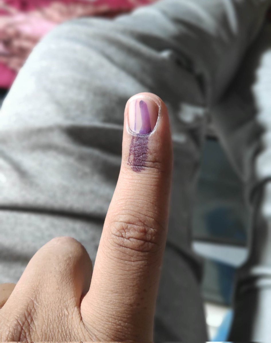 Exercising your right to vote is the cornerstone of democracy. Every vote counts in shaping the future of our nation. 🇮🇳🗳️ Make sure your voice is heard—head to the polls and cast your vote today! 

#IndiaVotes #DemocracyMatters #YourVoteYourVoice