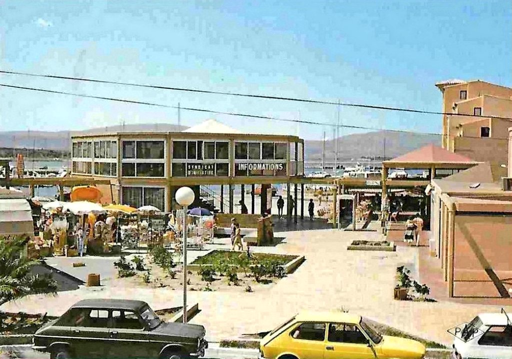 Port Leucate (#Aude) dans les années 70.