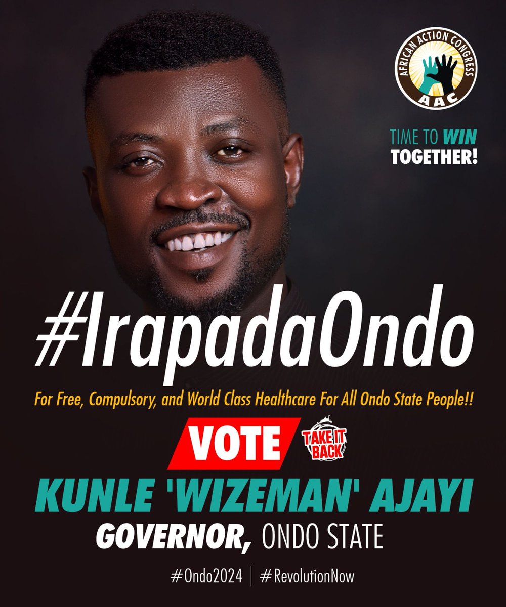 Grant programs will be established for underprivileged students to access quality free tertiary education. Yes university and college education will be free and along with that under-privileged people will be encouraged with grants to stay in school #IrapadaOndo