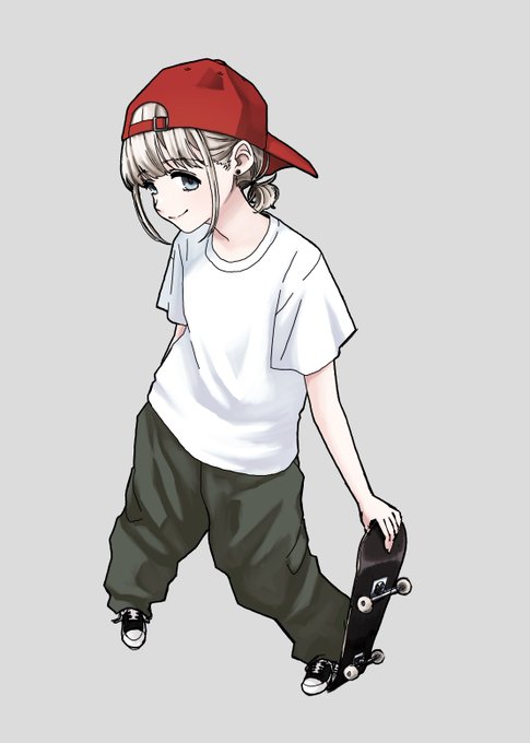 「full body red headwear」 illustration images(Latest)