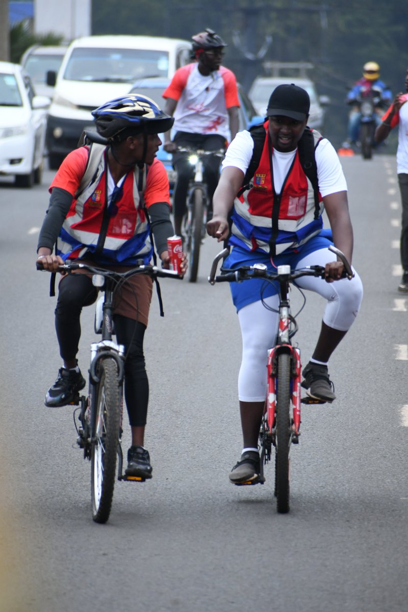 StrathU's tweet photo. Team work makes the dream work!💪

Our able guides from the #SUWellness team.📸📸

#VCRun #Run4Impact https://t.co/20GVvsFw7J