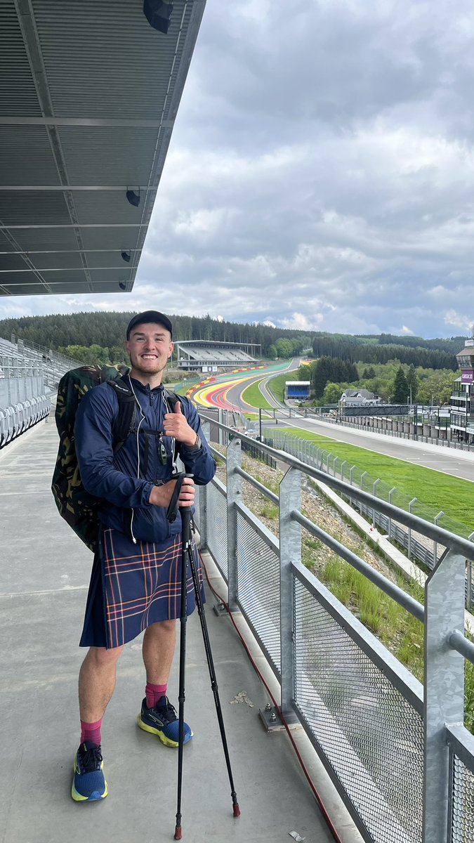 Day 21 walking from Glasgow to Munich ✅

Into Belgium now where I took a quick pitstop today 🏎️