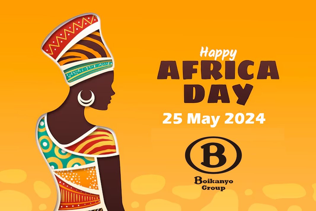 𝕃𝕖𝕥'𝕤 𝕦𝕟𝕚𝕥𝕖 𝕥𝕠 𝕔𝕖𝕝𝕖𝕓𝕣𝕒𝕥𝕖 𝕥𝕙𝕖 𝕖𝕧𝕖𝕟𝕥 𝕠𝕗 𝔸𝕗𝕣𝕚𝕔𝕒 𝔻𝕒𝕪 𝕨𝕚𝕥𝕙 𝕖𝕧𝕖𝕣𝕪𝕠𝕟𝕖 𝕟𝕖𝕒𝕣𝕓𝕪 𝕓𝕪 𝕙𝕠𝕟𝕠𝕦𝕣𝕚𝕟𝕘 𝕨𝕙𝕒𝕥 𝕚𝕤 𝕞𝕠𝕤𝕥 𝕤𝕚𝕘𝕟𝕚𝕗𝕚𝕔𝕒𝕟𝕥....
#africanday #Africa #boikanyogroup #boikanyosynergy  #boikanyogroup