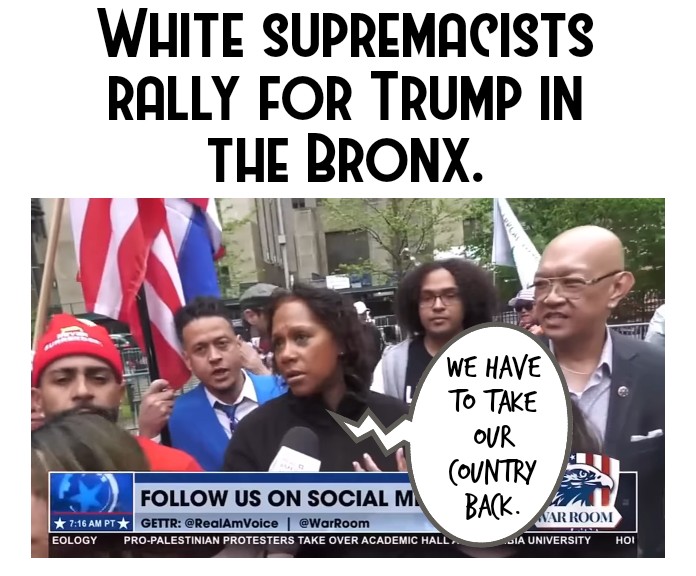 The best thing about white supremacists these days is that they're so diverse. #inclusive

#politicallyincorrect #meme #memes #politicalmemes #teamhumanity #greatreset #greatawakening #420 #culturejamming #bebrave #newrenaissance #walkaway #infowars #lwc