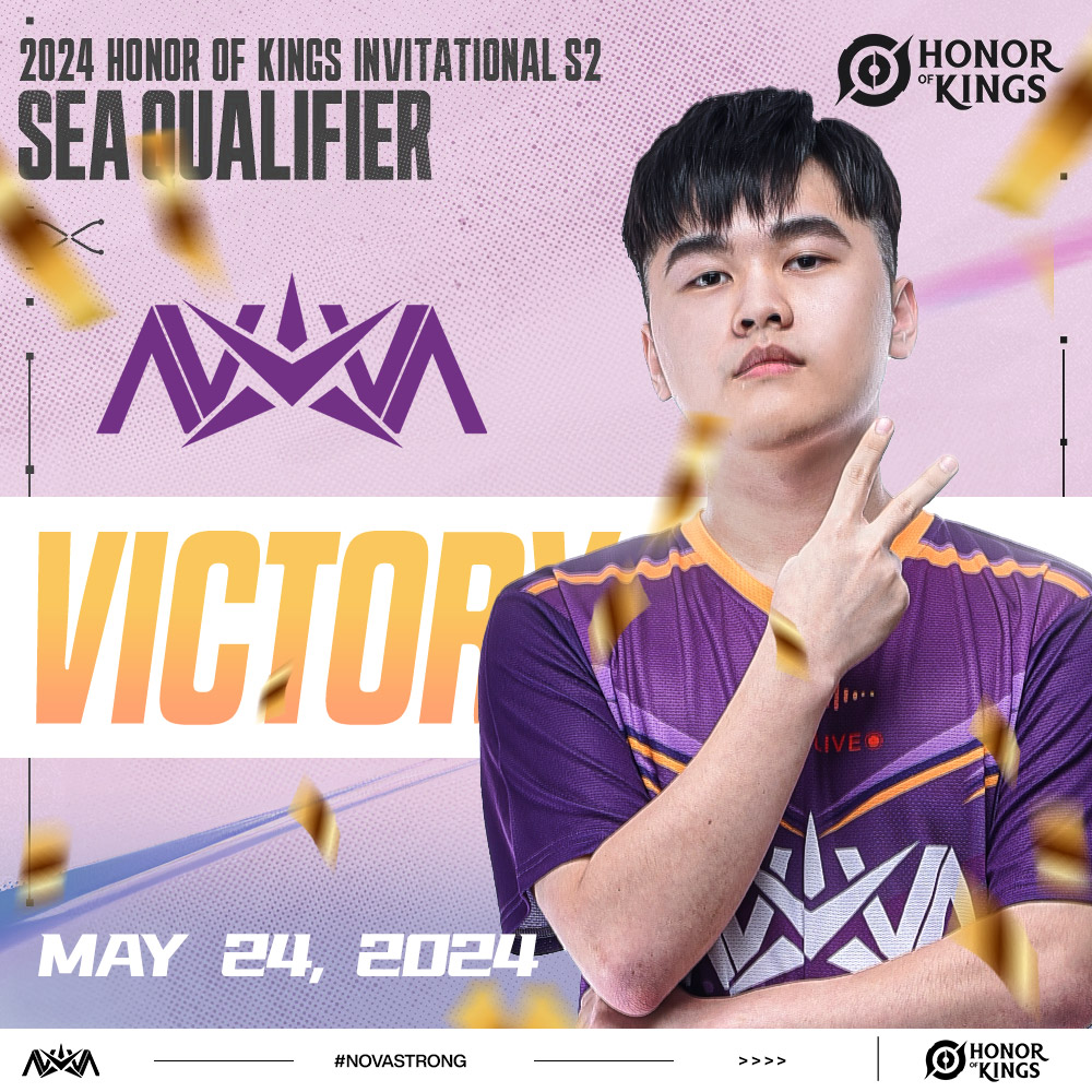 GGWP Team Secret and SEM9! All the way is up! 
NOVA is dominating the upper bracket! 

#HOKInvitationalS2 #HOKS2 #2024HOK #HOKInvitational #HonorOfKings #HOKEsports #HOKBoleh #NovaStrong #NovaEsports #NovaHOK