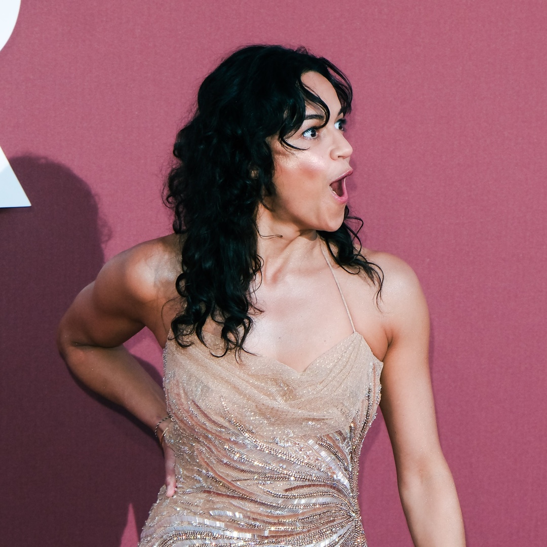 Michelle Rodriguez attends the amfAR Gala during the 77th Cannes Film Festival in Antibes More images at: gawby.com/photos/249675