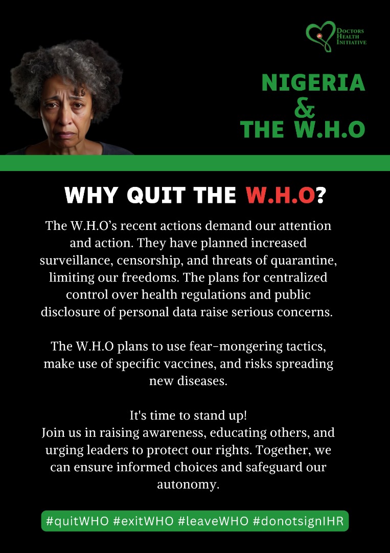 letsgotherecush's tweet photo. Partiality and political bias of the W.H.O response to emergencies:
It 'condemned' Sudan &amp; DRC for their weak systems in handling Ebola.
In 2020, it praised the Chinese govt for its handling of C0v!d.
Pls which one ended up killing millions of people?
#quitwho
#exitWHO
#leaveWHO https://t.co/zMonFgJXMz
