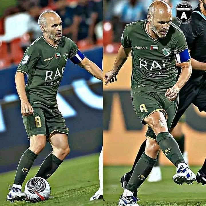 WelBeast's tweet image. This has gone beyond the love for the game. Iniesta needs to be saved from the game.