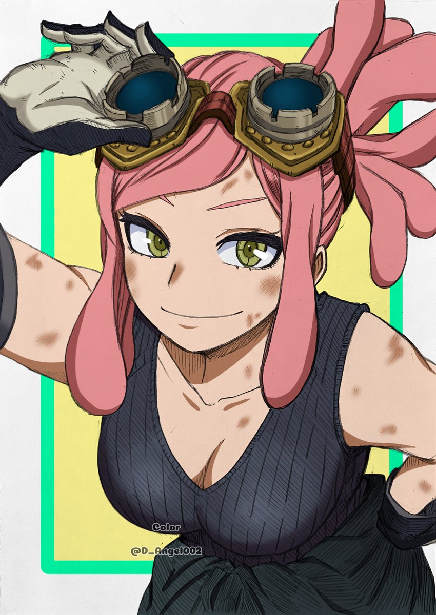 Mei Hatsume 🔧 Original de: @nagatomo1565 #MyHeroAcademia #bnha #MHA #ヒロアカ #僕のヒーローアカデミア