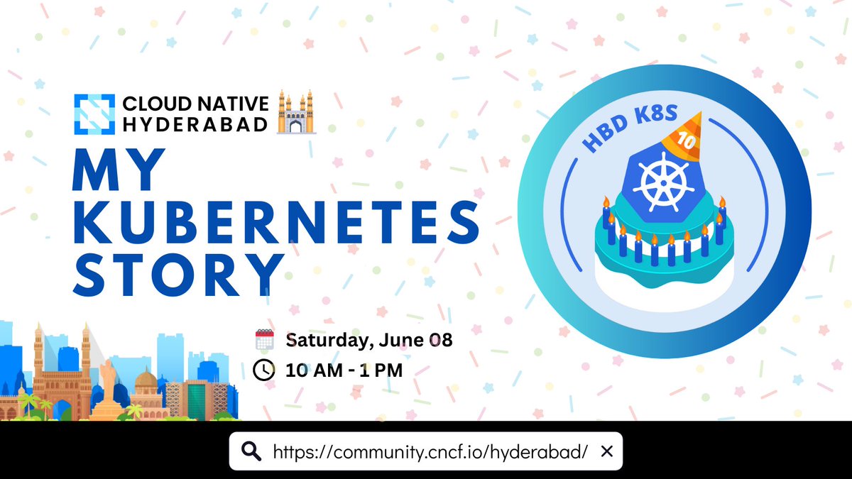 Have a #Kubernetes story to share? We're listening!

For our upcoming #KuberTENes meetup, we're asking you to submit your Kubernetes story and 3 people get to share their stories.

Fill out this form: forms.gle/xDFqE7vi1p3RCx…

RT & Spread the word! 

#CNCFHyderabad @CloudNativeFdn