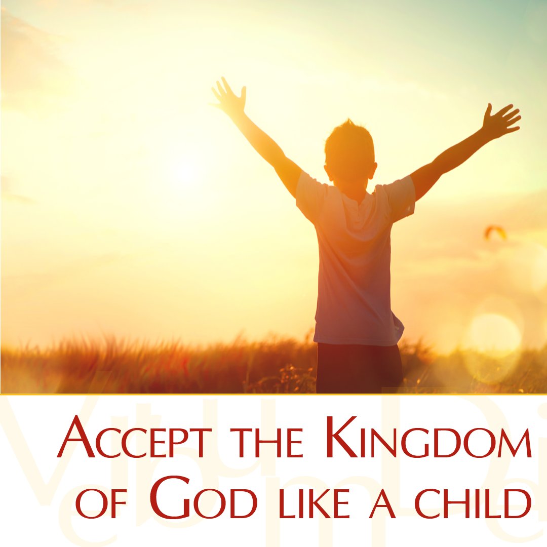 Gospel of the Day (Mark 10,13-16) 'Let the children come to me; do not prevent them, for the kingdom of God belongs to such as these. Amen, I say to you, whoever does not accept the kingdom of God like a child will not enter it.' vaticannews.va/en/word-of-the…