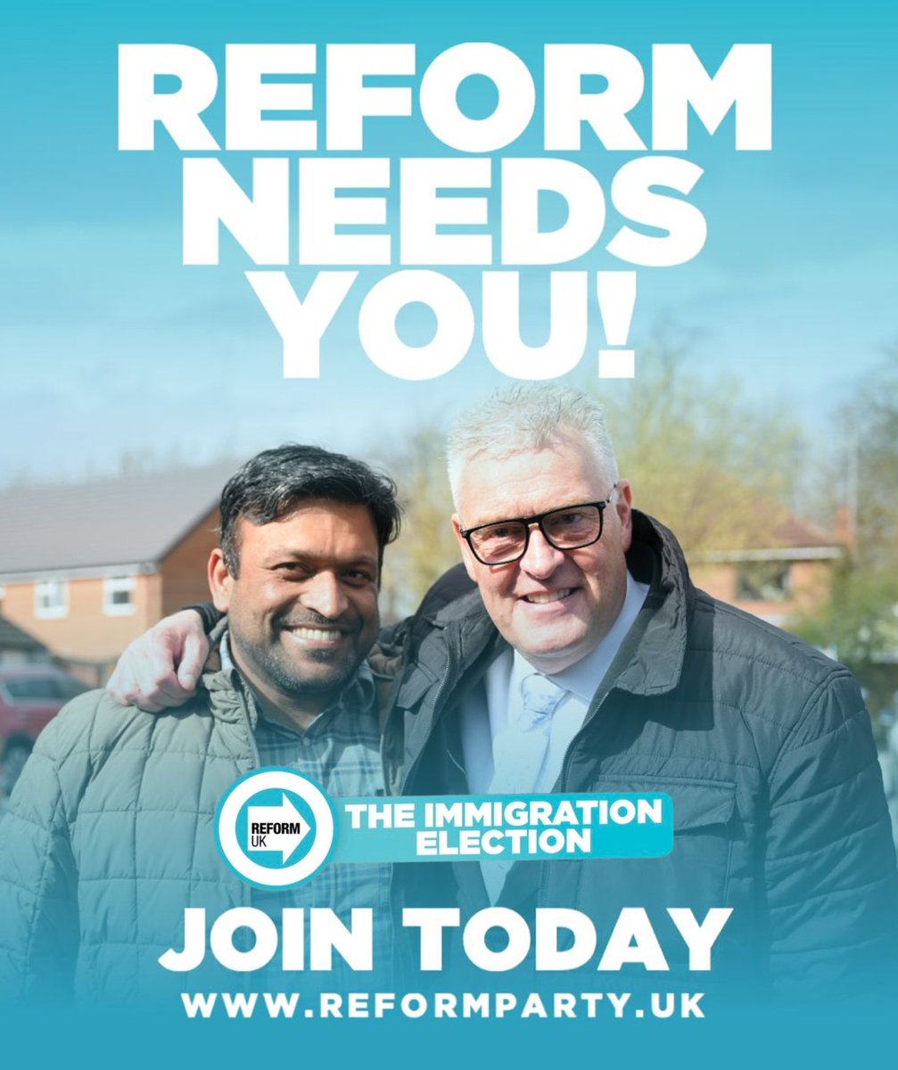 ➡️Britain needs Reform and Reform need you 🫵 Join us today: loom.ly/D-C3TWY