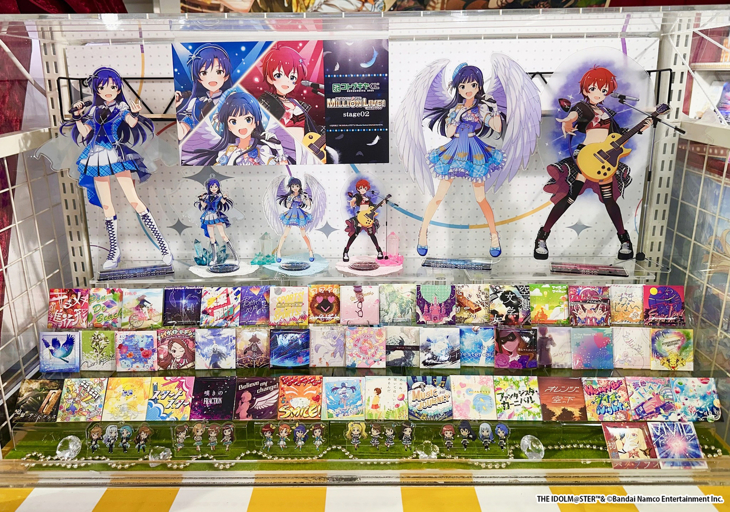 コトブキヤくじ ミリオンライブ　ジャケット風缶バッジ コトブキヤくじ アイドルマスター ミリオンライブ！ stage02