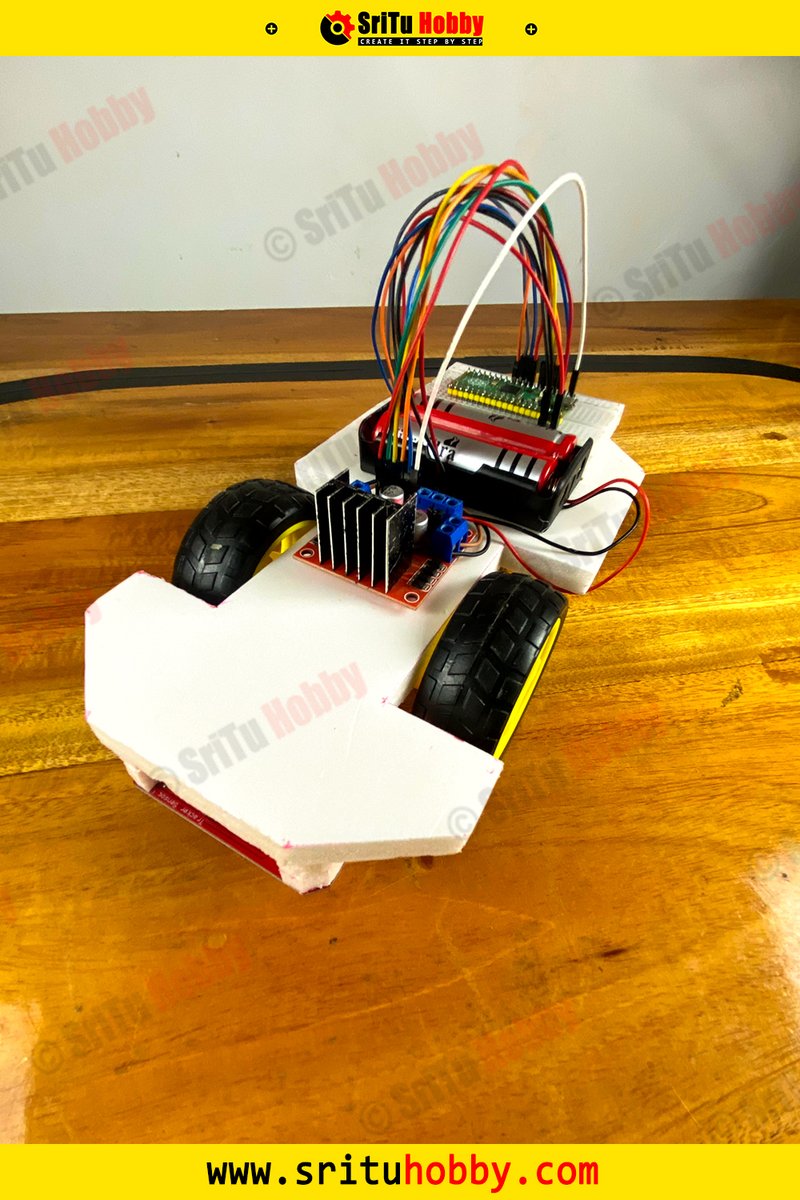 sritu_hobby's tweet image. Line following robot with Raspberry Pi Pico
👉More tutorials and projects on srituhobby.com
👉Our Shop srituhobby.com/shop
👉YouTube youtube.com/c/SriTuTech_Sr…
👉Android App play.google.com/store/apps/det…
#Raspberrypi #robot #Raspberry_Pi_Pico #Raspberry_Pi_Projects