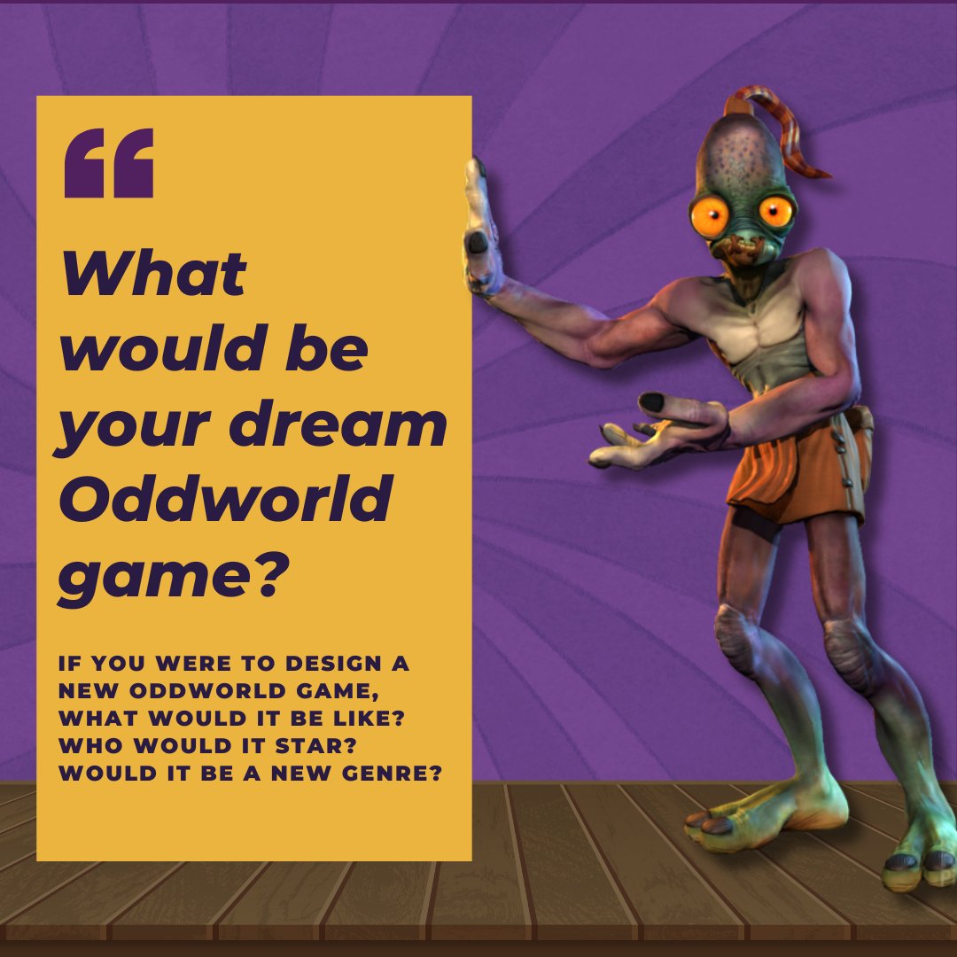 Oddworld tweet media