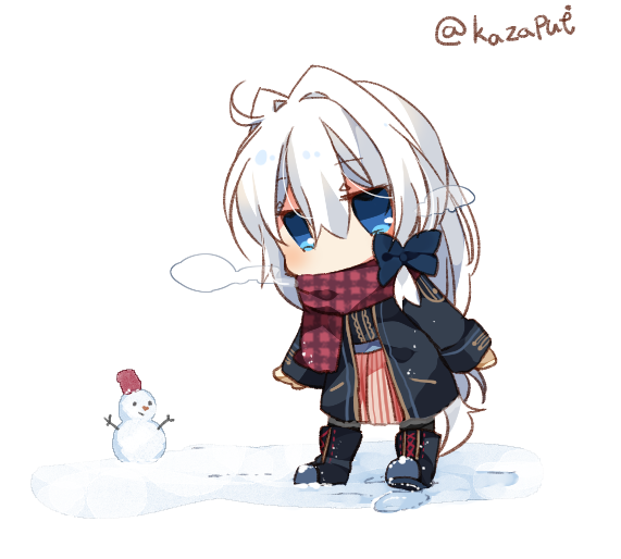「scarf snowman」 illustration images(Latest)