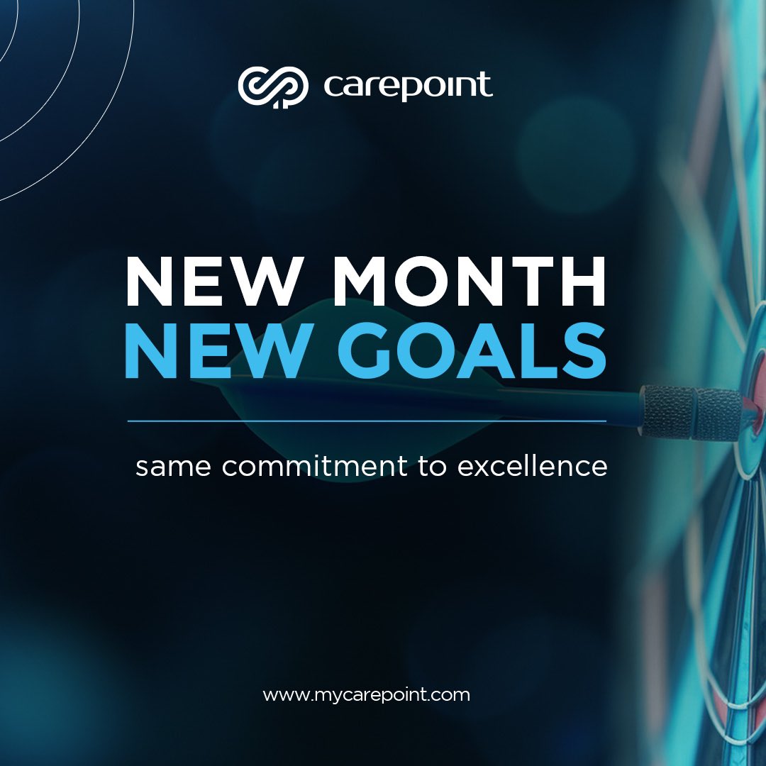 New month, new goals, same commitment to excellence. Let's embrace the possibilities of June and spread kindness. Together, we can make a difference. #carepoint #june #healthcare