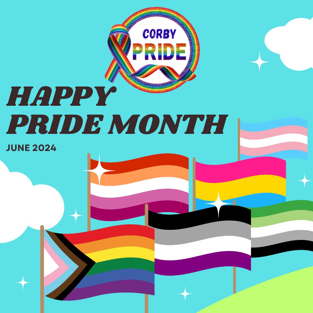 Wishing you all a Happy Pride Month - carry on shining and see you on the 22nd June