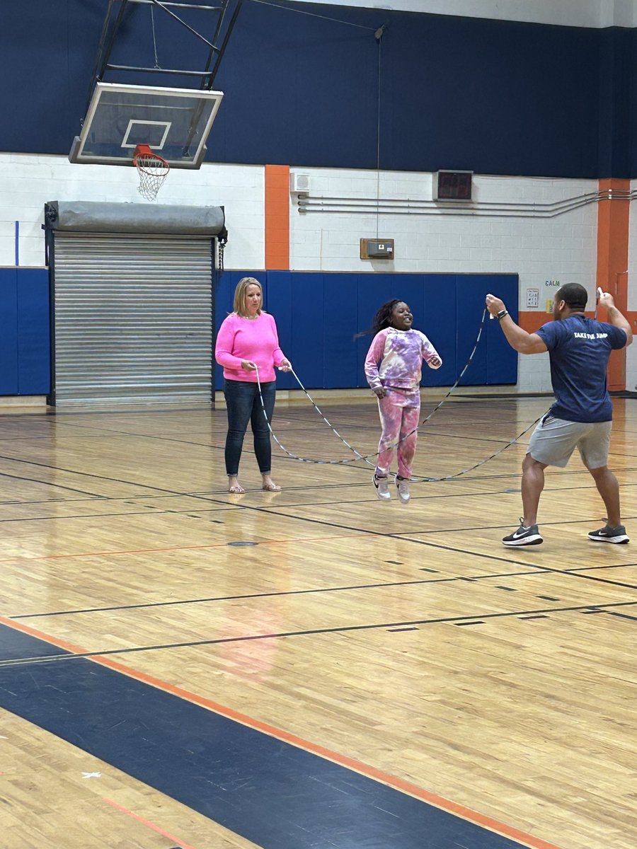 elmstmorsels's tweet image. So exciting to be chosen to jump during our  “Learning the Ropes” assembly!! @elmstmorsels