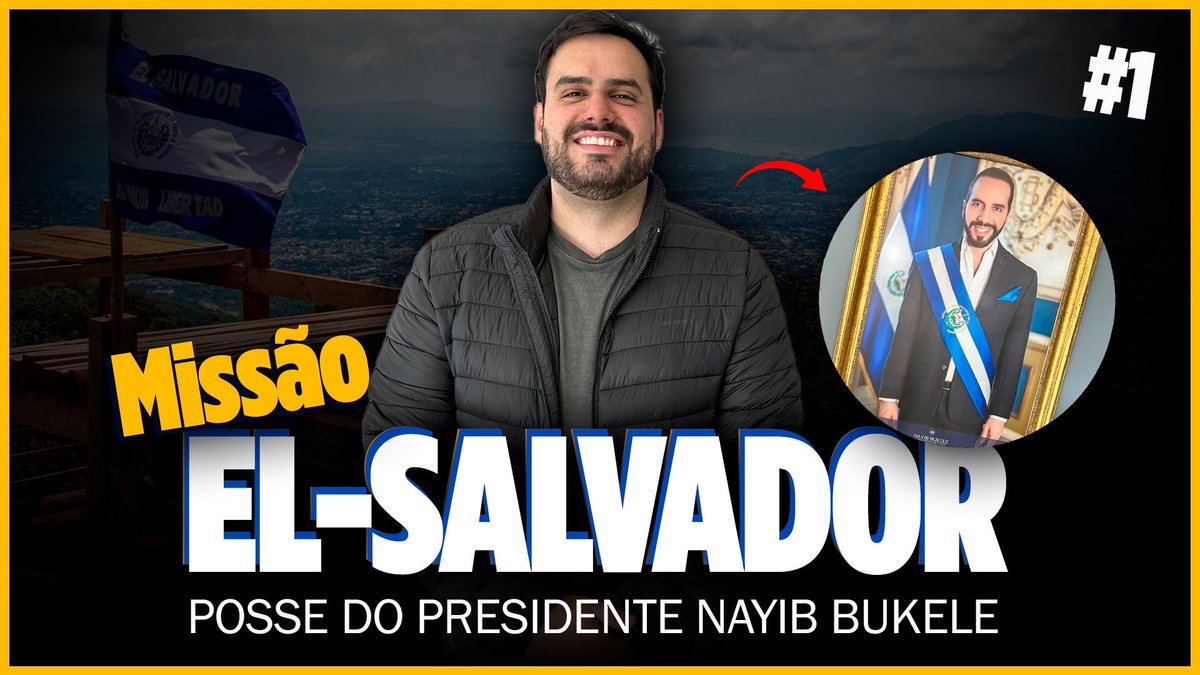 CHEGUEI EM EL SALVADOR! 🚀🔥 Veja as novidades! ▶️youtu.be/fjSnul0EOy8