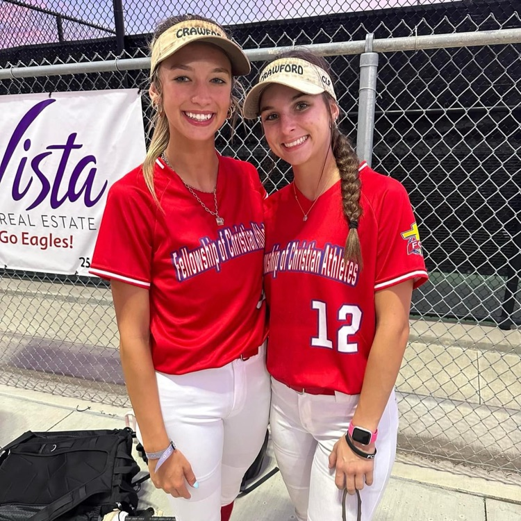 crawfordisd's tweet photo. Congratulations to Savanna and London who represented Crawford in FCA victory bowl! These girls helped their red team to a 5-3 win. https://t.co/I5vB0jCkyc