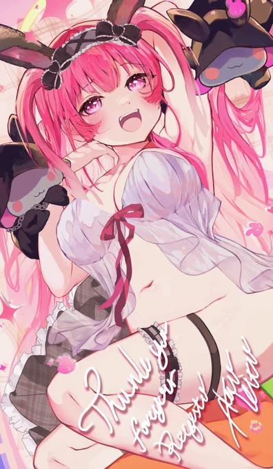 今回は新衣装(ベビードールVer)のフェリシエ・プリエールちゃんを描かせていただきましたキュウさんご依頼、ありがとうござました#フェリシエ・プリエール #フェリシ絵 #Vtuder 