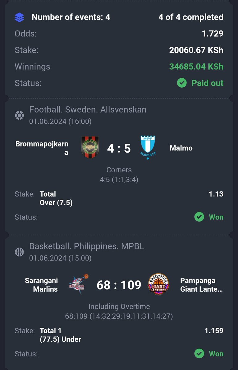 BetInvestor001's tweet photo. Mapema ndio Best🔥🔥
34K BOOOM💥DAY7✅
You can still join us 👇
🔗Register here: https://t.co/6pX4869OJo
★Promocode: BETINVESTOR001
#Activegang🖐️ https://t.co/sH1geYWRVl