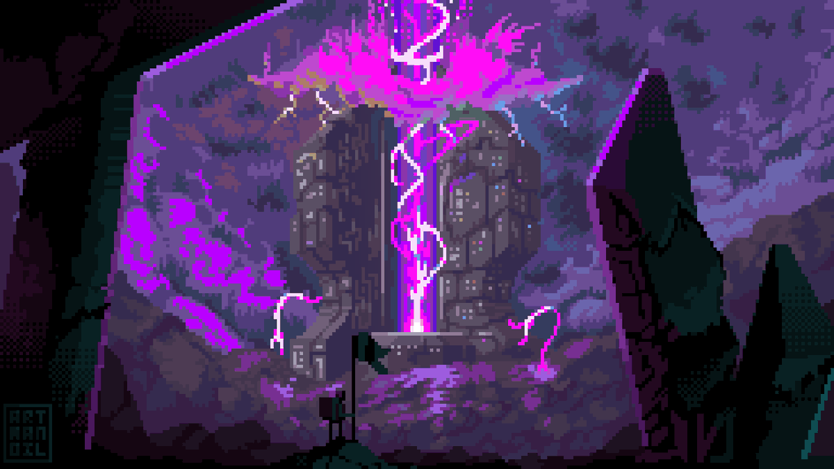 Collab with .@Art_Man_Oil ! - #pixelart #aseprite #ドット絵